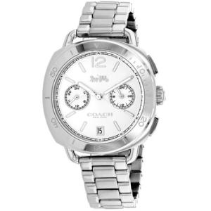 Tatum Quartz Silvertoned  Dial  Watch