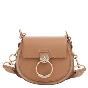 Tess Small Shiny And Suede Calfskin Shoulder Bag