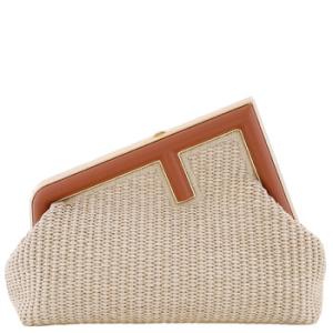 Texture Weave Straw Bag