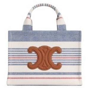 Thais Cabas Stripped Handbag