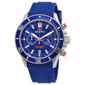 Thrash Chronograph Quartz Blue Dial Watch SP0332