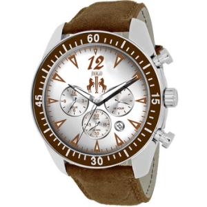 Timeless Chronograph Silver Dial Watch JV4512