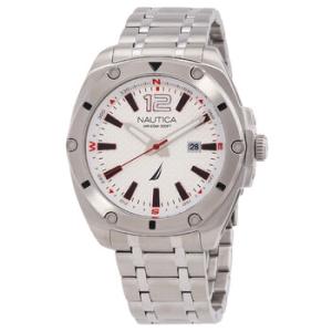 Tin Can Bay White Dial Watch NAPTCS221
