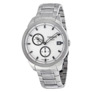 Titanium GMT White Dial Watch T0694394403100