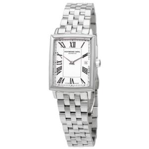 Toccata Quartz White Dial Watch 5925ST00300