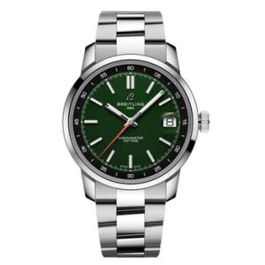 Top Time B31 Hand Wind Chronometer Green Dial Watch AB3113171L1A1