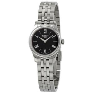 Tradition Black Dial Stainless Steel Watch T063.009.11.058.00
