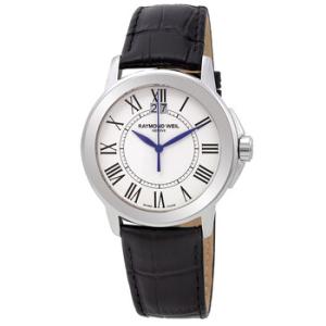 Tradition White Dial Watch 5576ST00300