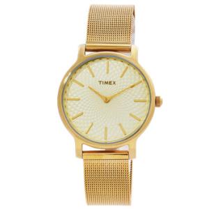 Transcend Quartz Gold Dial Watch TW2R36100GP