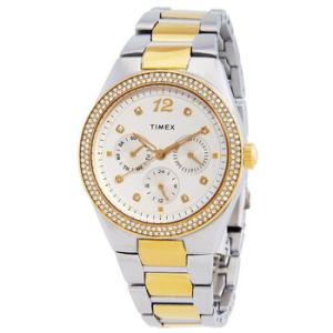 Trend Simone Quartz Crystal White Dial Watch TW2V80300