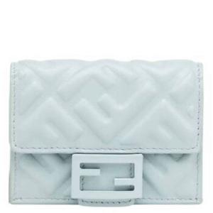 Tri Fold Compact Baguette Wallet