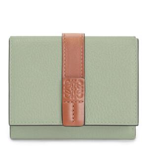 Trifold Calfskin Wallet  RosemaryTan
