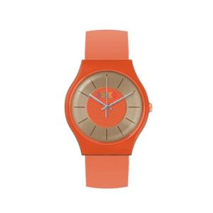 Trinity Rose Dial Red Leatherette Watch CRACR4402