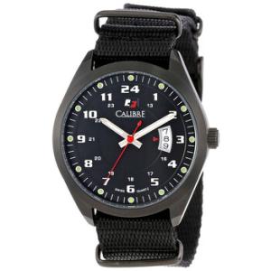 Trooper Black Dial Black Canvas Strap Watch SC4T1130077T
