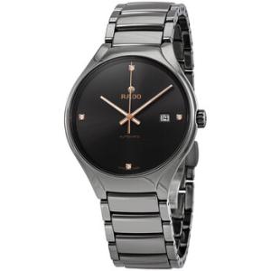 True Grey Diamond Dial Automatic Ceramic Watch R27057712
