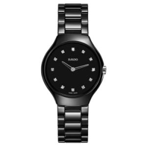 True Thinline Black Dial Black Hightech Ceramic Watch R27742732