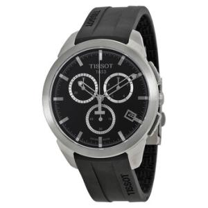 Tsport Titanium Black Dial Rubber Watch T0694174705100