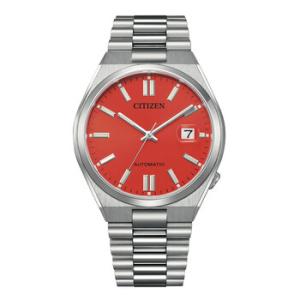Tsuyosa Automatic Blazing Red Dial Watch NJ015889W