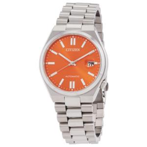 Tsuyosa Automatic Orange Dial Watch NJ015153Z