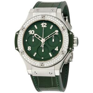 Tutti Frutti Automatic Matte Green Dial Diamond Green Alligator Rubber Watch 341.SV.5290.LR.1104