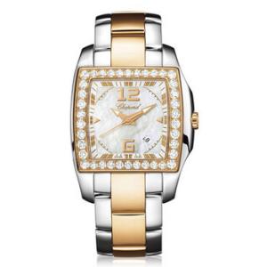 Two O Ten Mother of Pearl Dial Diamond Two Tone Watch