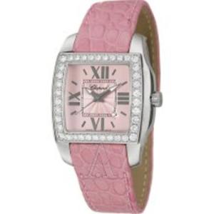 Two O Ten Pink Dial Diamond Bezel Watch