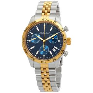 Type 22 Chronograph Quartz Blue Dial Watch H1822CHBBU