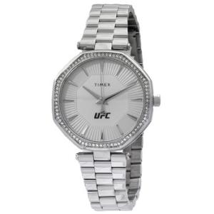 UFC Jewel Quartz Crystal Silver Dial Watch TW2V83200