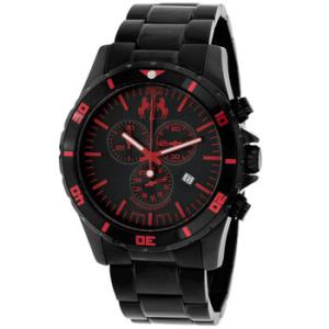 Ultimate Chronograph Quartz Black Dial Watch JV6126