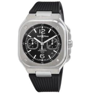 Urban BR 05 Chrono Automatic Black Dial Watch BR05CBLCSTSRB