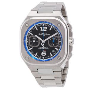 Urban Chronograph Automatic Black Dial Watch BR05CA523STSST