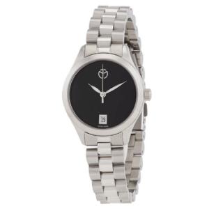 Urban Quartz Black Dial Watch D411MNM