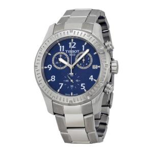 V8 Blue Dial Stainless Steel Watch T0394171104703