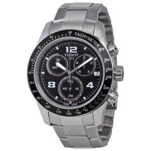 V8 Chronograph Black Dial Watch T0394171105702