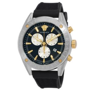 VChrono Chronograph Quartz Black Dial Watch VEHB00119