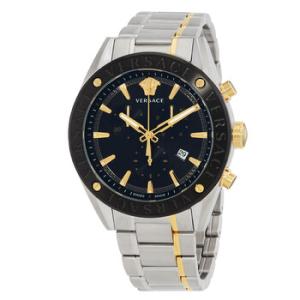 VChrono Chronograph Quartz Black Dial Watch VEHB00619