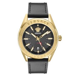 VCode GMT Quartz Black Dial Watch VEAFA0224