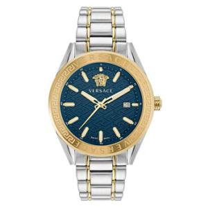 VCode Quartz Blue Dial Watch VE6A00523
