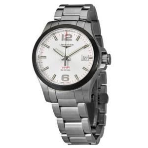 V.H.P Conquest Quartz Silver Dial Watch L37194766