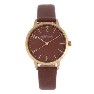 Vancouver Quartz Brown Dial Watch SF4906