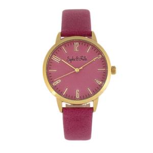 Vancouver Quartz Pink Dial Watch SF4903