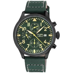 Vaughn Chronograph Automatic ETA 7750 Green Dial Watch