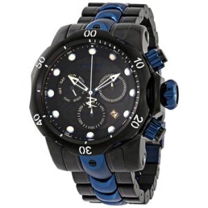 Venom Chronograph Black Carbon Fiber Dial Twotone Watch