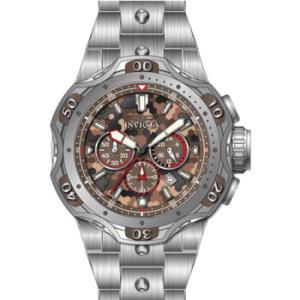Venom Date Chronograph GMT Quartz Brown Dial Watch