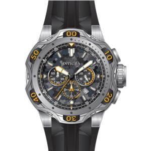 Venom Date Chronograph GMT Quartz Grey Dial Watch
