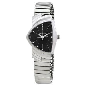 Ventura L Black Dial Asymmetric Watch H24411232