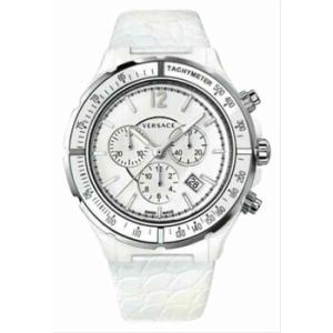 Versace DV Chronograph Quartz White Dial Watch 28CCS1D001