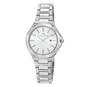 Victoria Silvertone Dial Watch 1241AVIS