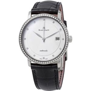 Villeret Ultra Slim Automatic 18kt White Gold Watch 6223198755B