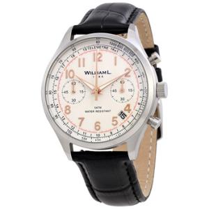 Vintage Chronograph White Dial Watch WLAC01BCORCN